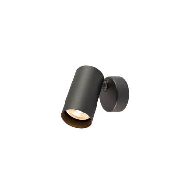 SLV ENOLA 2.0 M, CW, SINGLE, QPAR51, rund, Wand- und Deckenaufbauleuchte, 1 x 10 W, schwarz