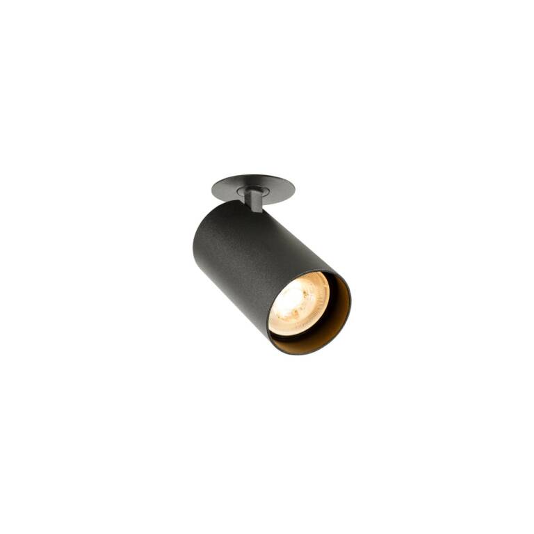 SLV ENOLA 2.0 M, RL, SINGLE, QPAR51, Deckeneinbauleuchte, 1 x 10 W, schwarz