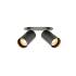 ENOLA 2.0 M, RL, DOUBLE, QPAR51, Deckeneinbauleuchte, 2 x 10 W, schwarz