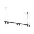 ENOLA 2.0 M, PD, SIX, LONG, QPAR51, Pendelleuchte, 6 x 10 W, schwarz