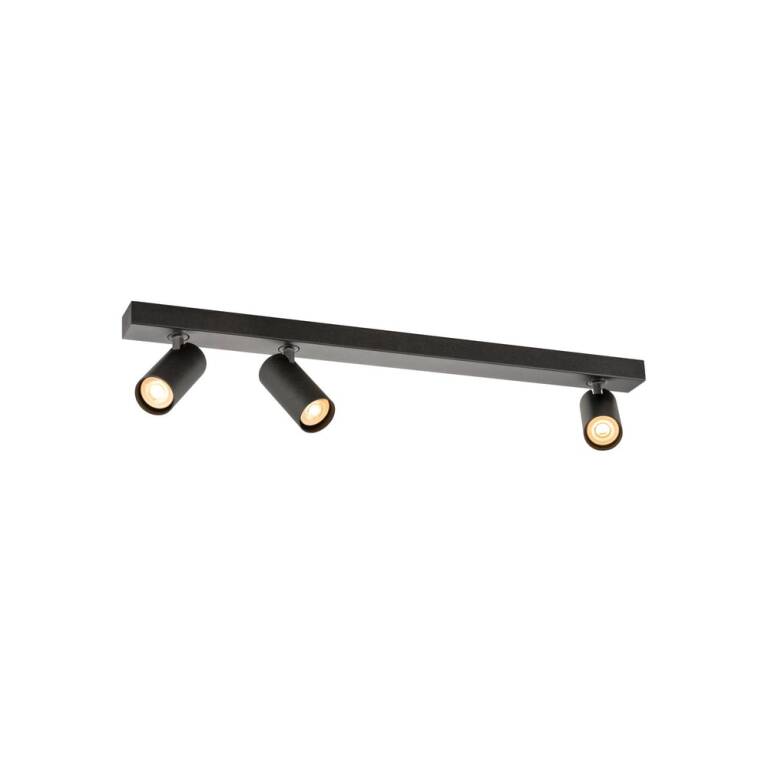SLV ENOLA 2.0 S, CL, TRIPPLE, GU10 MINI, PAR11, LONG, Deckenaufbauleuchte, 3 x 5 W, schwarz