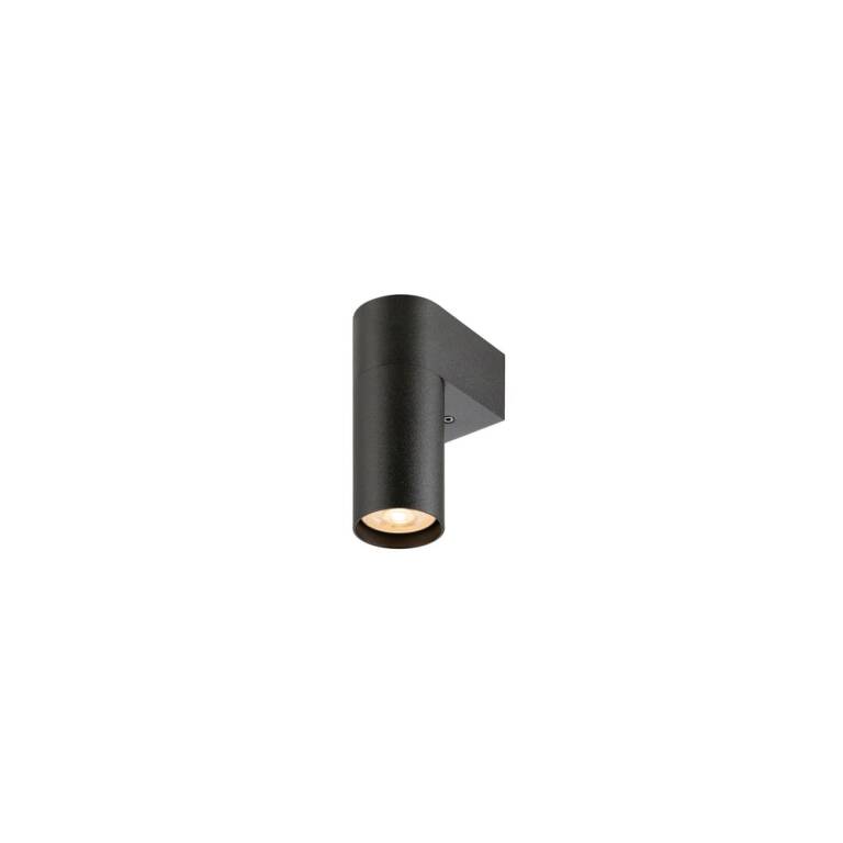 SLV ENOLA 2.0 S, WL, SINGLE, GU10 MINI, PAR11, Wandaufbauleuchte, 1 x 5 W, schwarz