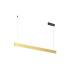 LINIUS 150, PD, PHASE, DECKENROSETTE, Pendelleuchte, 3000 K, 40 W, 90°, messingfarben