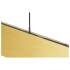 LINIUS 120, PD, DALI, DECKENROSETTE, Pendelleuchte, 3000 K, 34 W, 90°, messingfarben