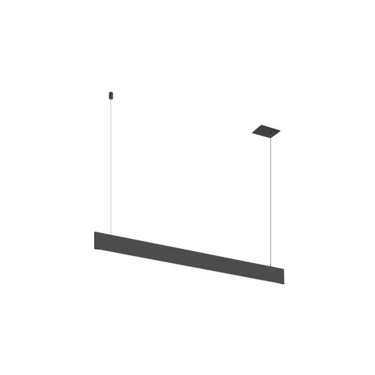 SLV LINIUS 120, PD, DALI, EINBAU, Pendelleuchte, 2700 K, 34 W, 90°, schwarz