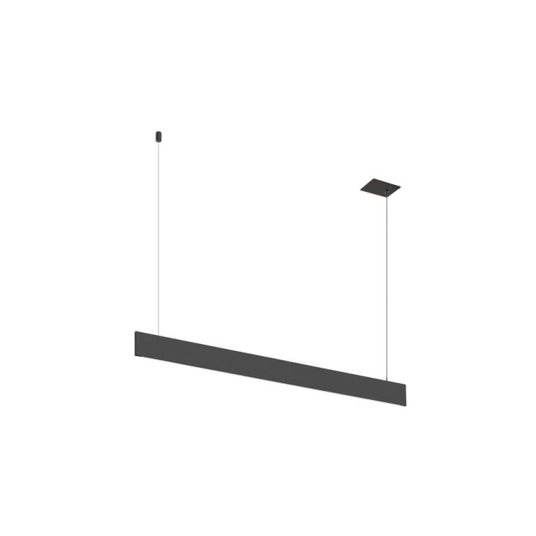SLV LINIUS 120, PD, DALI, EINBAU, Pendelleuchte, 3000 K, 34 W, 90°, schwarz