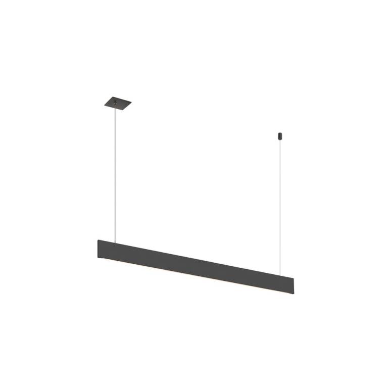 SLV LINIUS 120, PD, DALI, EINBAU, Pendelleuchte, 3000 K, 34 W, 90°, schwarz
