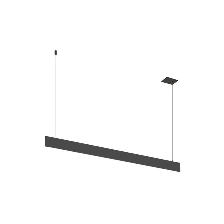 SLV LINIUS 150, PD, DALI, EINBAU, Pendelleuchte, 2700 K, 40 W, 90°, schwarz