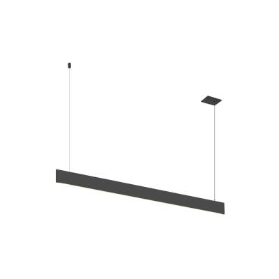 SLV LINIUS 150, PD, DALI, EINBAU, Pendelleuchte, 3000 K, 40 W, 90°, schwarz