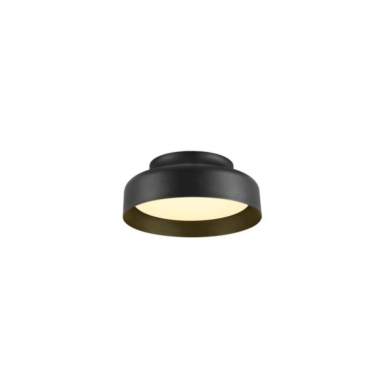 SLV OVANA 30, CL, LED, PHASE, CCT, Deckenaufbauleuchte, 2700/3000/4000 K, 11 W, 105°, schwarz