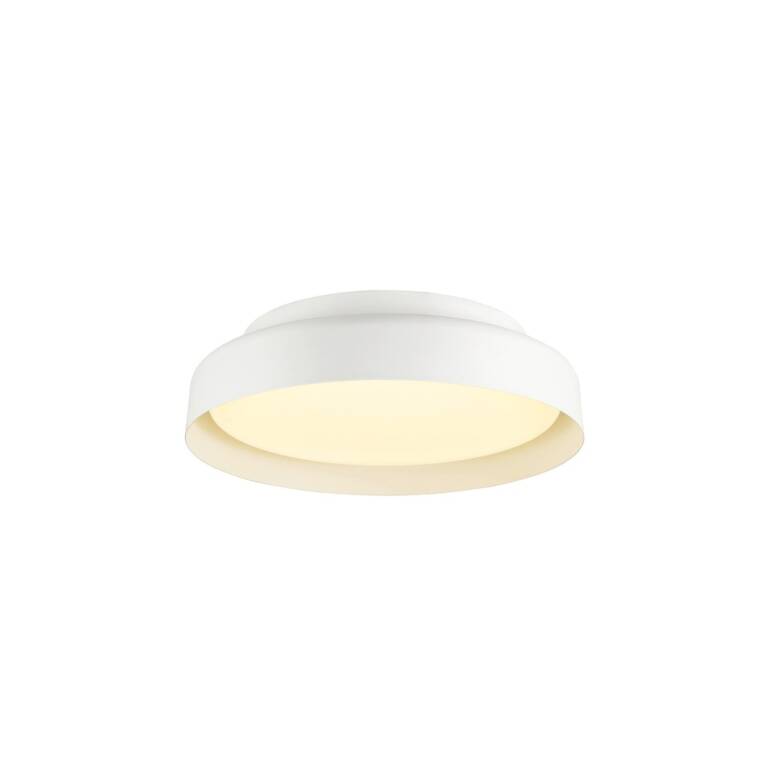 SLV OVANA 44, CL, LED, PHASE, CCT, Deckenaufbauleuchte, 2700/3000/4000 K, 14 W, 115°, weiß