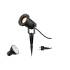 BIG NAUTILUS LAMP SET, SPIKE, Erdspiessleuchte, inkl. PAR16 GU10, PHASE, 2700 K, 150 cm Anschlusskabel, IP44/IP65, schwarz