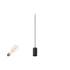 FITU LAMP SET, PD, STONE, DECKENROSETTE, Pendelleuchte, E27, 2500 K, PHASE, 320°, schwarz