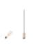 FITU LAMP SET, PD, STONE, DECKENROSETTE, Pendelleuchte, E27, 2500 K, PHASE, 320°, beige