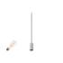 FITU LAMP SET, PD, STONE, 1~ Pendelleuchte, E27, 2700 K, PHASE, 320°, grau