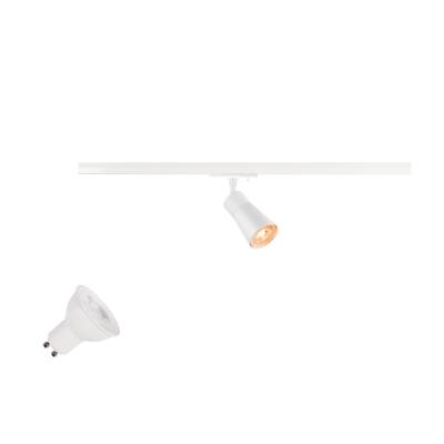 SLV PURI 2.0 LAMP SET, Cone, 1~ Spot, INKL. PAR16 GU10, 2700 K, GU10, 1 x 6 W, PHASE, 38°, weiß