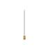 FITU LAMP SET, PD, RIBBED, INKL. E27 LAMPE UND 1PH. ADAPTER, 1~ Pendelleuchte, Pendellänge: 500 cm, 1900 K, Globe 150, 1 x 15 W, 6 W , 330°, gold