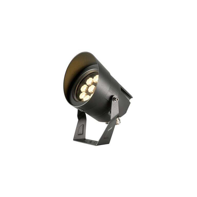 SLV PL-BEAM PRO S, SP, DALI, ASYMMETRISCH, Wand- und Deckenaufbauleuchte, 3000 K, 12 W, 25°, anthrazit