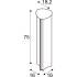 ALEGRIA 75, POLE, TRIAC, Stehleuchte, IP65, 2200 K / 2700 K, 30 W, anthrazit