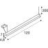 GLENOS® 2.0, PD, 1,2M, DALI, UGR19, Pendelleuchte, Pendellänge: 200 cm, 4000 K, 38 W, 80°, schwarz