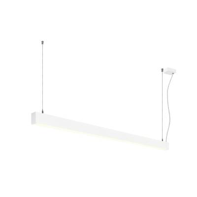 SLV GLENOS® 2.0, PD, 1,5M, DALI, UGR19, Pendelleuchte, Pendellänge: 200 cm, 4000 K, 46 W, 80°, weiß