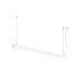 GLENOS® 2.0, PD, 1,5M, DALI, UGR19, Pendelleuchte, Pendellänge: 200 cm, 4000 K, 46 W, 80°, weiß