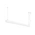 GLENOS® 2.0, PD, 1,5M, DALI, UGR19, Pendelleuchte, Pendellänge: 200 cm, 4000 K, 46 W, 80°, weiß