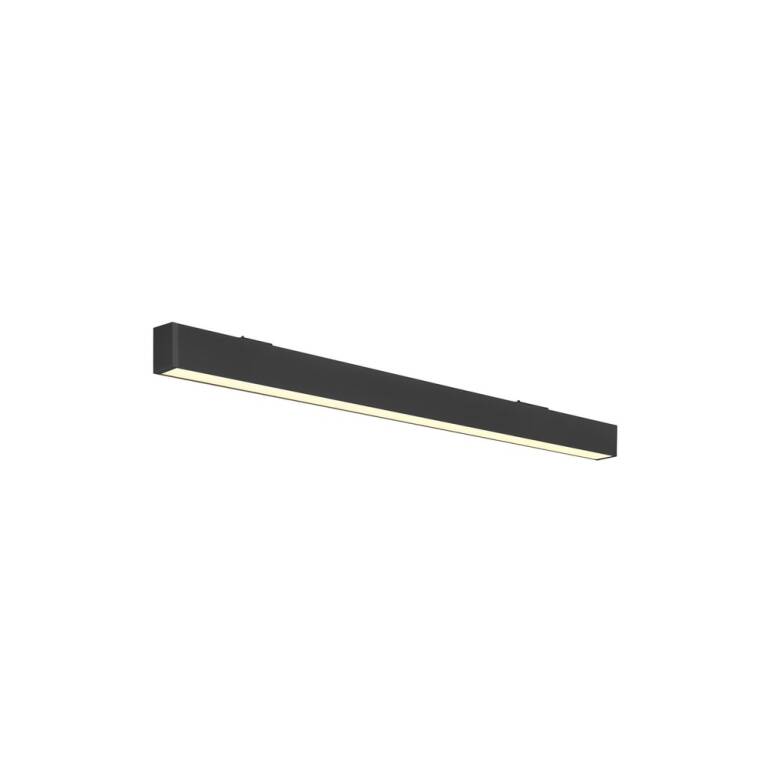 SLV GLENOS® 2.0, CL, 1,2M, DALI, UGR22, Deckenaufbauleuchte, 3000 K, 17 W, schwarz