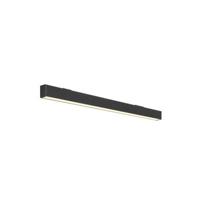 SLV GLENOS® 2.0, CL, 1,2M, DALI, UGR22, Deckenaufbauleuchte, 3000 K, 17 W, schwarz