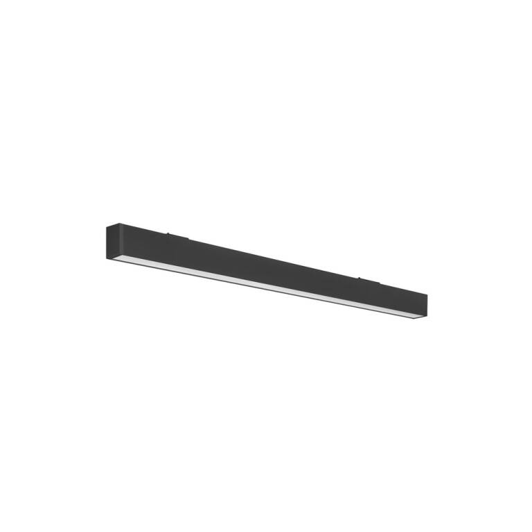 SLV GLENOS® 2.0, CL, 1,2M, DALI, UGR22, Deckenaufbauleuchte, 4000 K, 17 W, schwarz