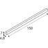 GLENOS® 2.0, WL, Wandaufbauleuchte, 3000 K, 20 W, 80°, weiß