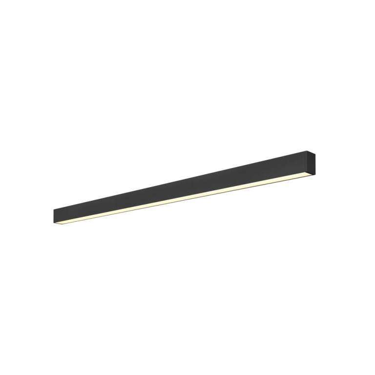 SLV GLENOS® 2.0, WL, Wandaufbauleuchte, 3000 K, 20 W, 80°, schwarz