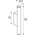 GRIP! S, WL, PHASE, UP/DOWN, Wandaufbauleuchte, 2700 K, 12 W, 29°, bronze / schwarz