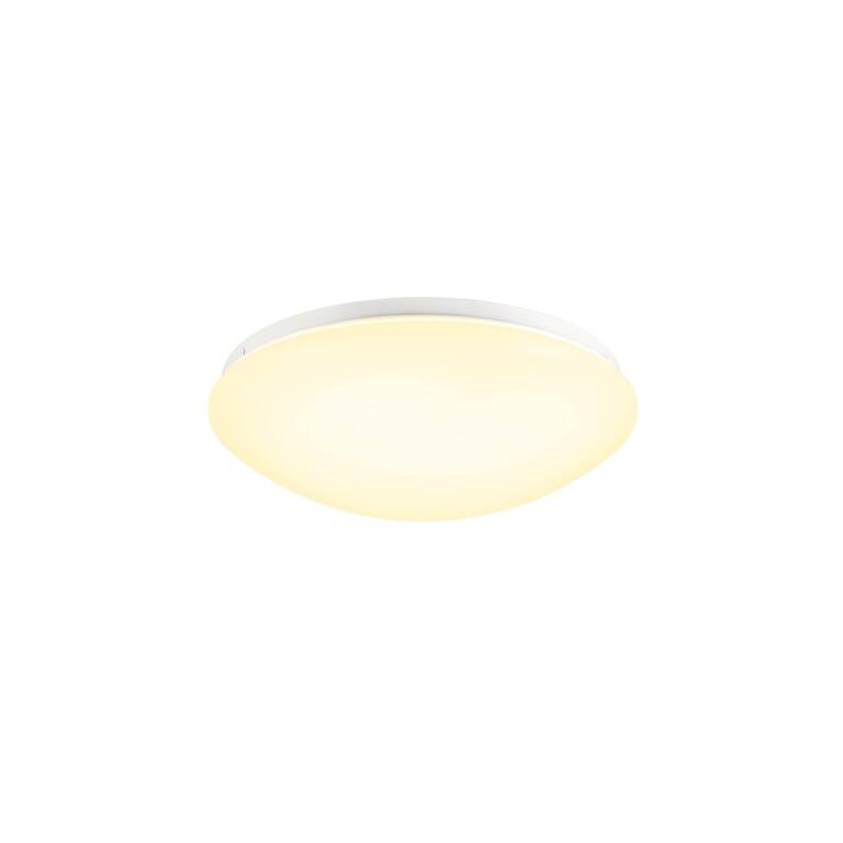 SLV LIPSY® 2.0 30, CW, DOME, Wand- und Deckenaufbauleuchte, 3000 K / 4000 K, 7,1 W / 11 W, 120°, weiß / milchig
