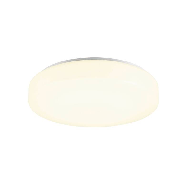 SLV LIPSY® 2.0 40, CW, DRUM, Wand- und Deckenaufbauleuchte, 3000 K / 4000 K, 9/18 W, 120°, weiß / milchig