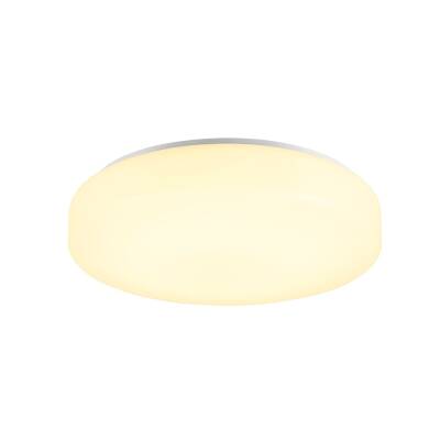 SLV LIPSY® 2.0 40, CW, DRUM, Wand- und Deckenaufbauleuchte, 3000 K / 4000 K, 9/18 W, 120°, weiß / milchig