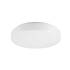 LIPSY® 2.0 40, CW, DRUM, Wand- und Deckenaufbauleuchte, 3000 K / 4000 K, 9/18 W, 120°, weiß / milchig