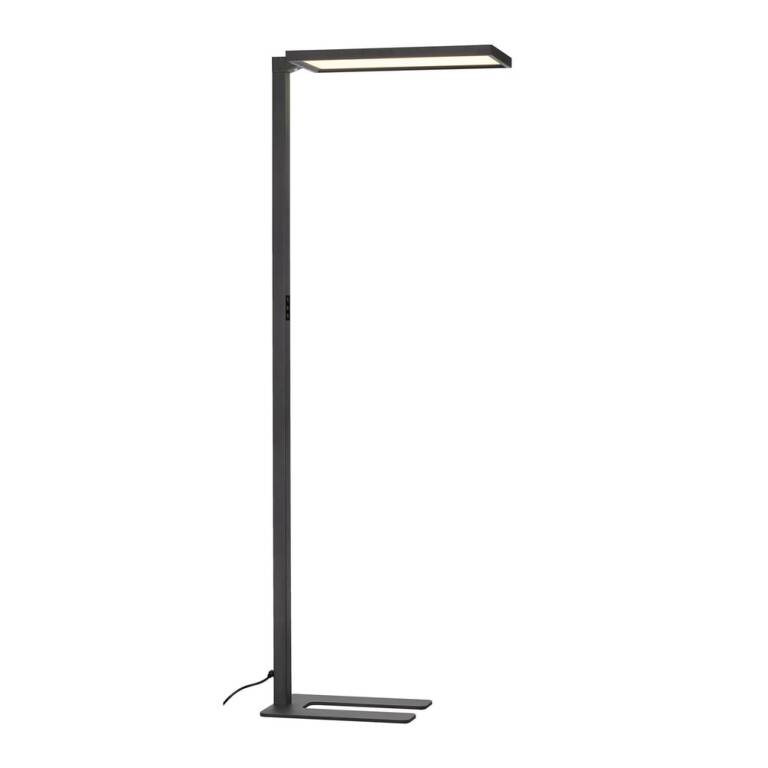 SLV WORKLIGHT, FL, Stehleuchte, 4000 K, 79 W, Touch, schwarz
