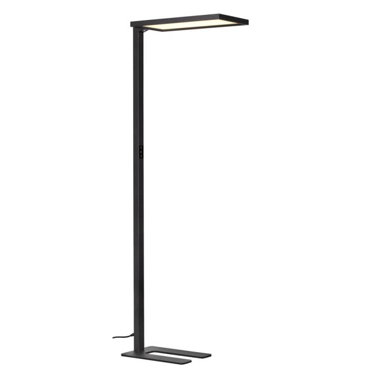 SLV WORKLIGHT, FL, Stehleuchte, 4000 K, 79 W, Touch, schwarz
