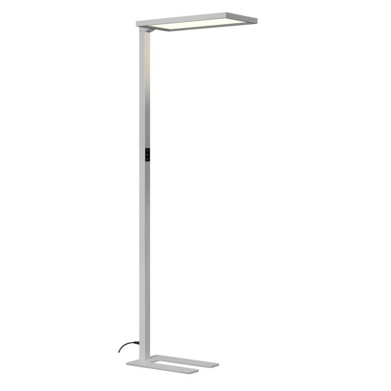 SLV WORKLIGHT, FL, Stehleuchte, 4000 K, 79 W, Touch, grau