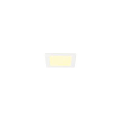 SLV SENSER 2.0 18, RL, eckig, PHASE, Deckeneinbauleuchte, 3000 K / 4000 K, 12 W, 90°, weiß