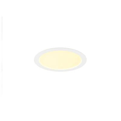 SLV SENSER 2.0 30, RL, rund, PHASE, Deckeneinbauleuchte, 3000 K / 4000 K, 25 W, 90°, weiß
