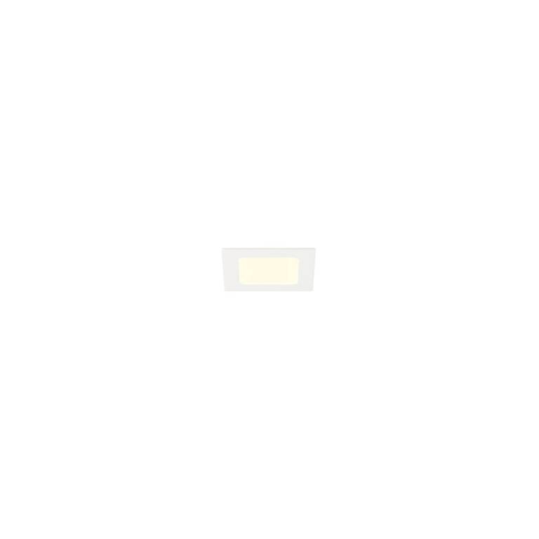 SLV SENSER 2.0 12, RL, eckig, DALI, Deckeneinbauleuchte, 3000 K / 4000 K, 7 W, 90°, weiß