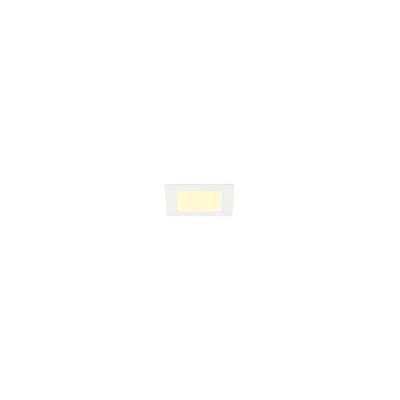 SLV SENSER 2.0 12, RL, eckig, DALI, Deckeneinbauleuchte, 3000 K / 4000 K, 7 W, 90°, weiß