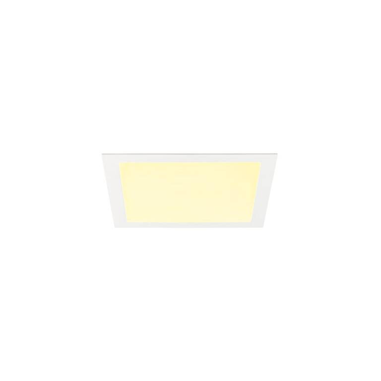 SLV SENSER 2.0 30, RL, eckig, DALI, Deckeneinbauleuchte, 3000 K / 4000 K, 24 W, 90°, weiß
