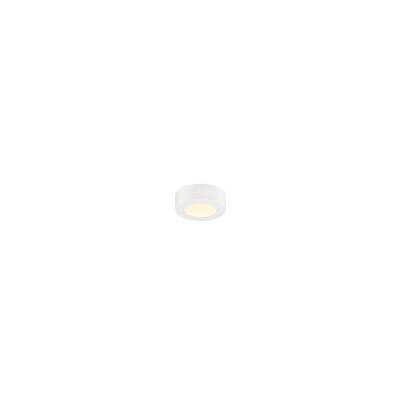 SLV SENSER 2.0 12, CW, rund, PHASE, Wand- und Deckenaufbauleuchte, 3000 K / 4000 K, 7,2 W, 90°, weiß