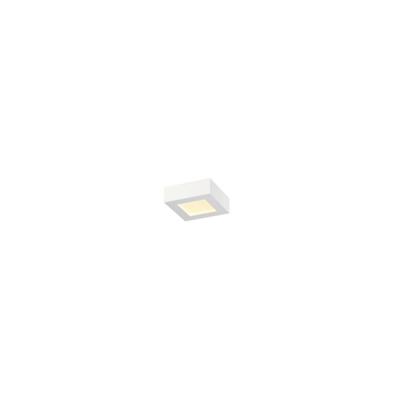 SLV SENSER 2.0 12, CW, eckig, PHASE, Wand- und Deckenaufbauleuchte, 3000 K / 4000 K, 7,2 W, 90°, weiß