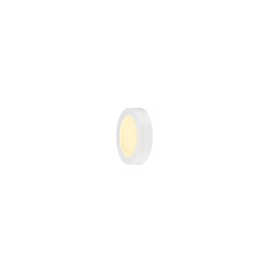 SLV SENSER 2.0 18, CW, rund, PHASE, Wand- und Deckenaufbauleuchte, 3000 K / 4000 K, 14 W, 90°, weiß