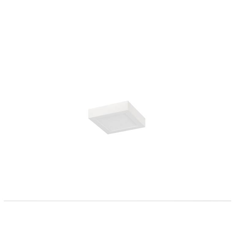 SLV SENSER 2.0 18, CW, eckig, PHASE, Wand- und Deckenaufbauleuchte, 3000 K / 4000 K, 14 W, 90°, weiß