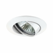 Einbauleuchte Premium Line 230V IP23 Ø 83mm GU10 schwenkbar Weiß